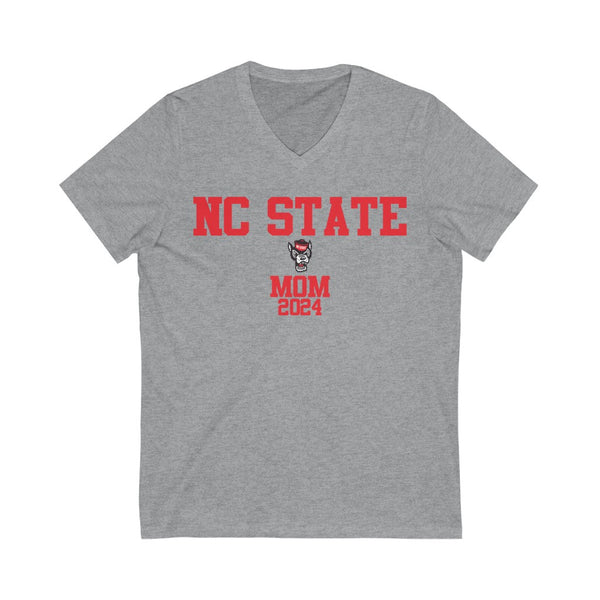 NC State Class of 2024 - MOM V-Neck Tee