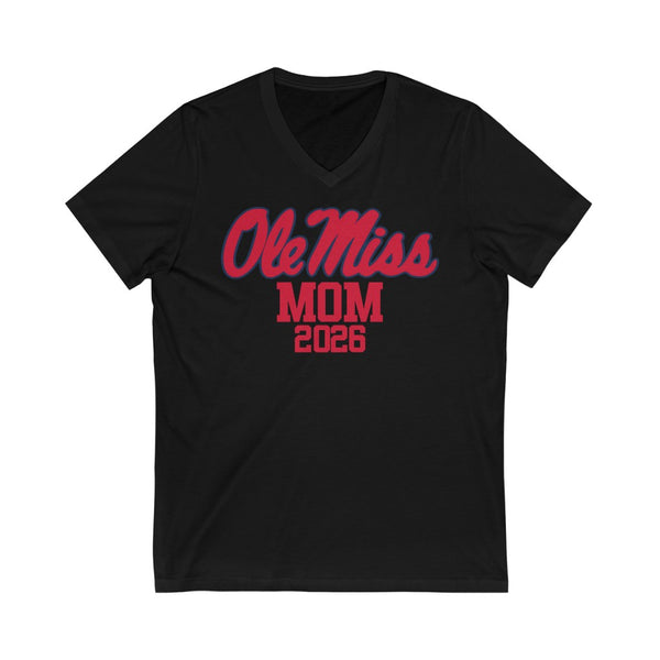 Ole Miss Class of 2026 - MOM V-Neck Tee