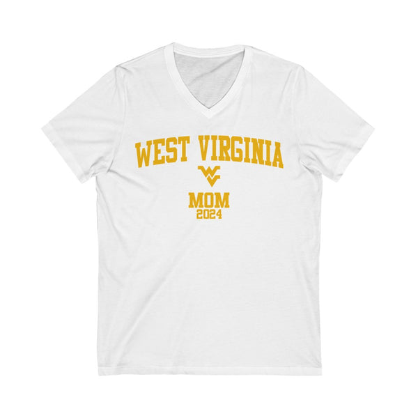 WVU Class of 2024 - MOM V-Neck Tee
