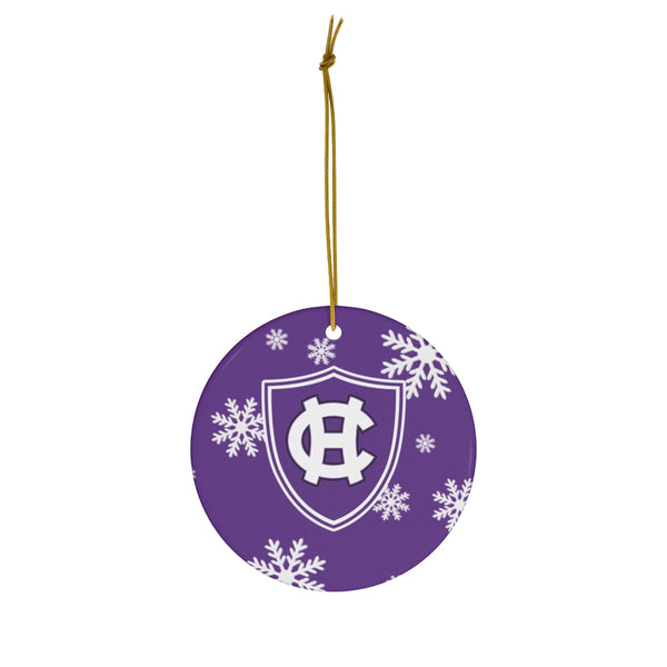 Holy Cross Ceramic Ornaments