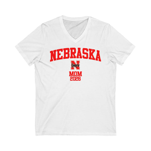 Nebraska Class of 2026 - MOM V-Neck Tee