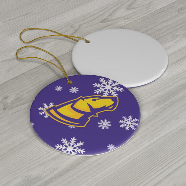 UW Stevens Point Ceramic Ornaments