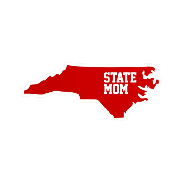 North Carolina State Mom Vinyl Decals