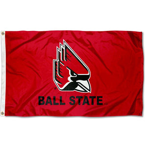Ball State Cardinals Flag