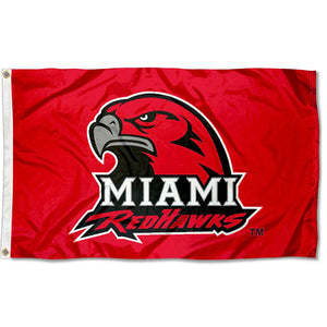Miami Redhawks Flag