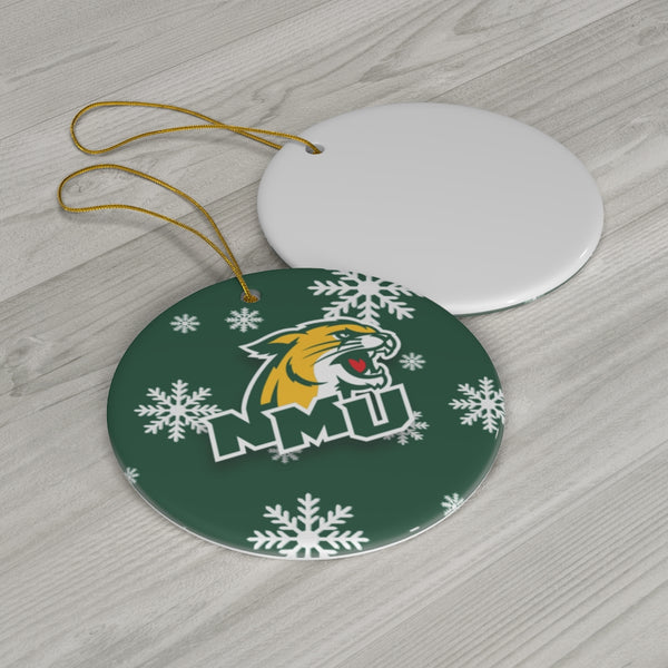NMU Ceramic Ornaments