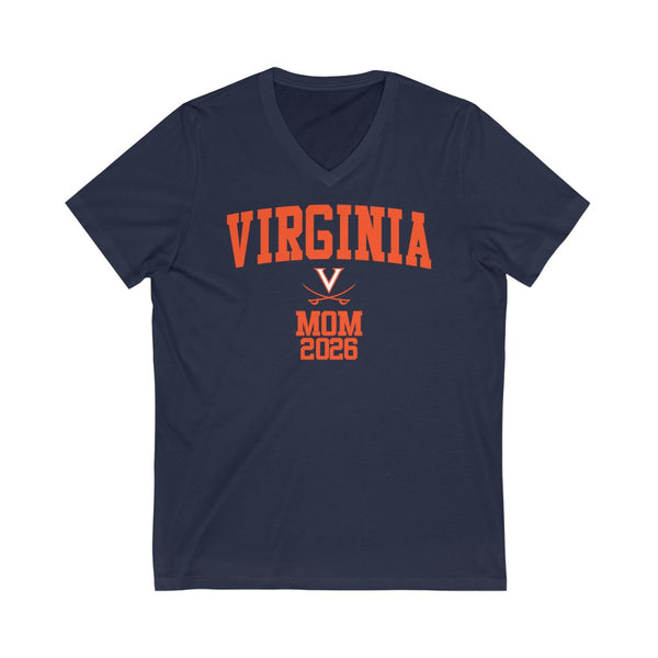 UVA Class of 2026 - MOM V-Neck Tee