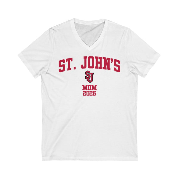 St. John's Class of 2026 - MOM V-Neck Tee
