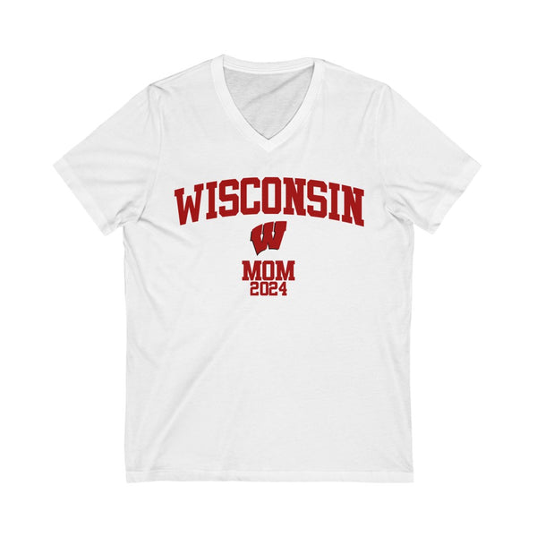 UW Madison Class of 2024 - MOM V-Neck Tee