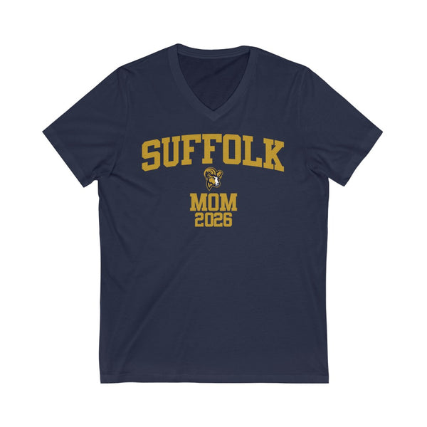 Suffolk Class of 2026 - MOM V-Neck Tee