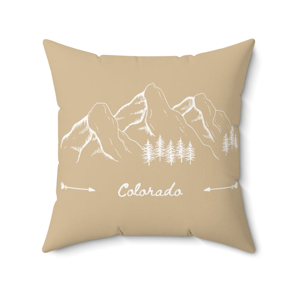 Colorado Mountain Pillow