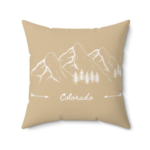 Colorado Mountain Pillow
