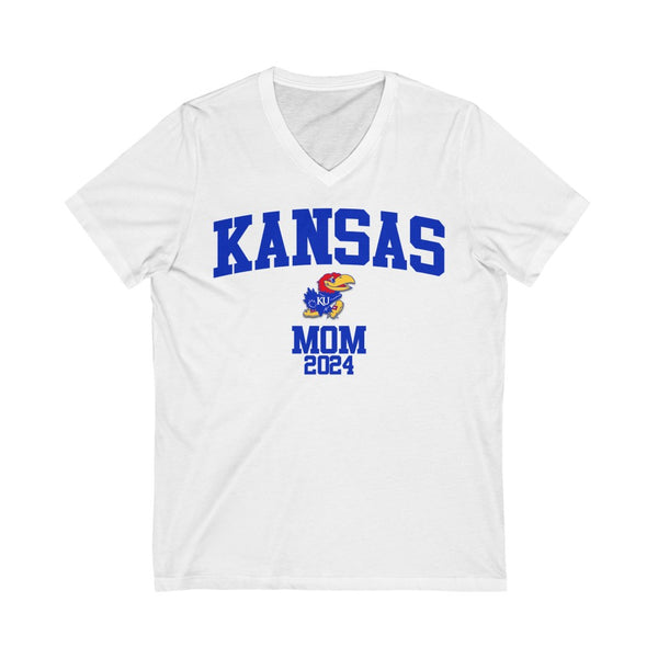 Kansas Class of 2024 - MOM V-Neck Tee
