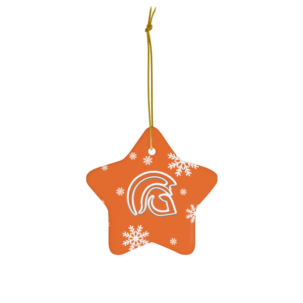 University High School Ceramic Ornaments
