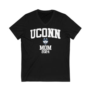 UConn Class of 2024 - MOM V-Neck Tee