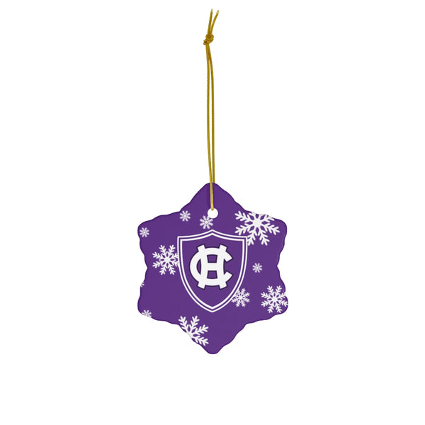 Holy Cross Ceramic Ornaments