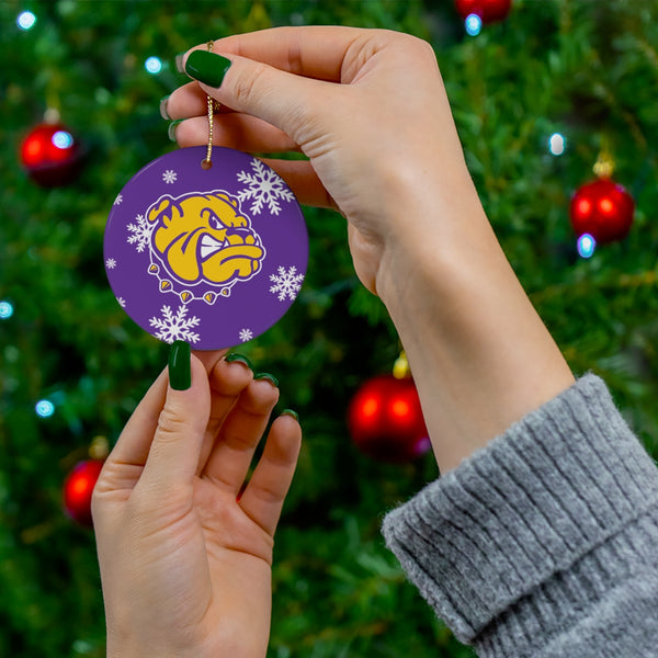 Western Illinois Ceramic Ornaments