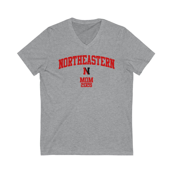 Northeastern Class of 2026 - MOM V-Neck Tee