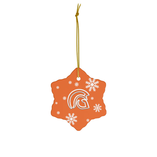 University High School Ceramic Ornaments