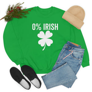 0% Irish St. Patrick's Day Sweatshirt