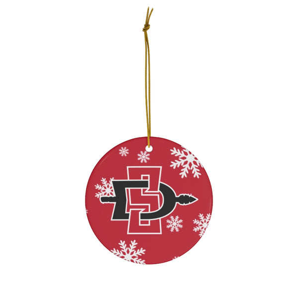SDSU Ceramic Ornaments