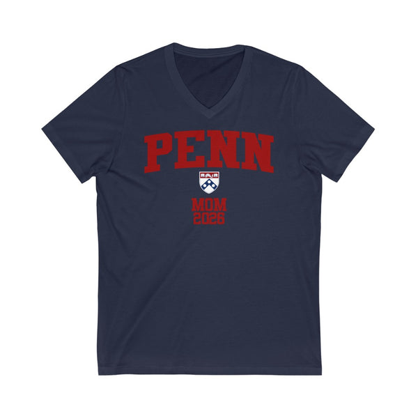 UPenn Class of 2026 - MOM V-Neck Tee