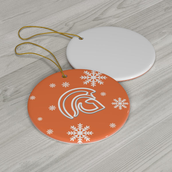 University High School Ceramic Ornaments