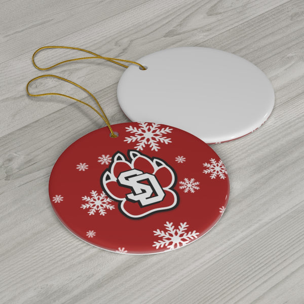 South Dakota Ceramic Ornaments