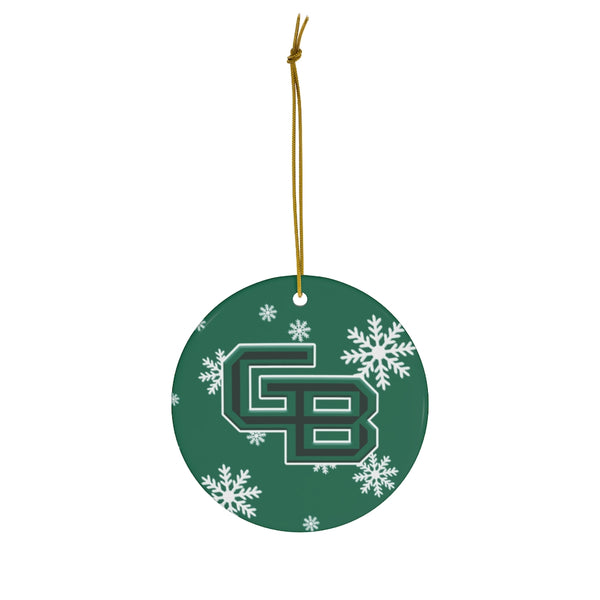 UW Green Bay Ceramic Ornaments
