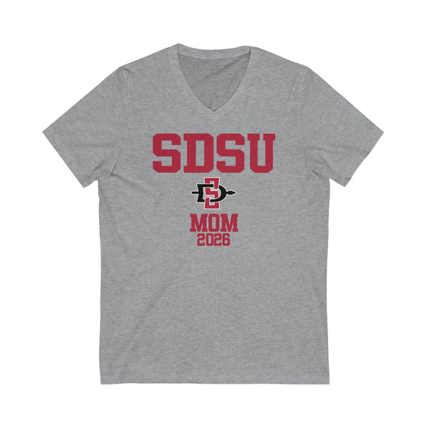SDSU Class of 2026 - MOM V-Neck Tee