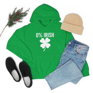 0% Irish St. Patrick's Day hoodie