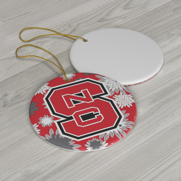 NC State Ceramic Ornaments
