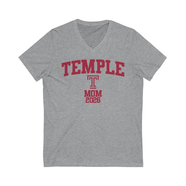 Temple Class of 2026 - MOM V-Neck Tee