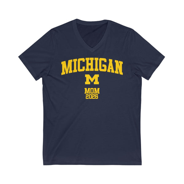 Michigan Class of 2026 - MOM V-Neck Tee