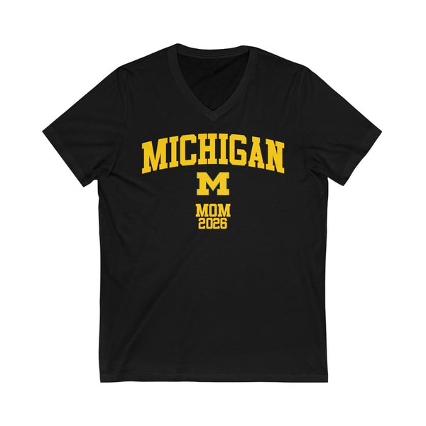 Michigan Class of 2026 - MOM V-Neck Tee