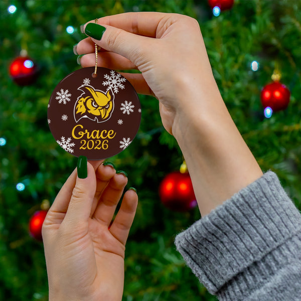 Custom Rowan Ceramic Ornaments