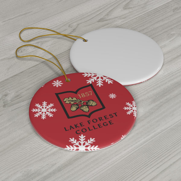 Lake Forest Ceramic Ornaments