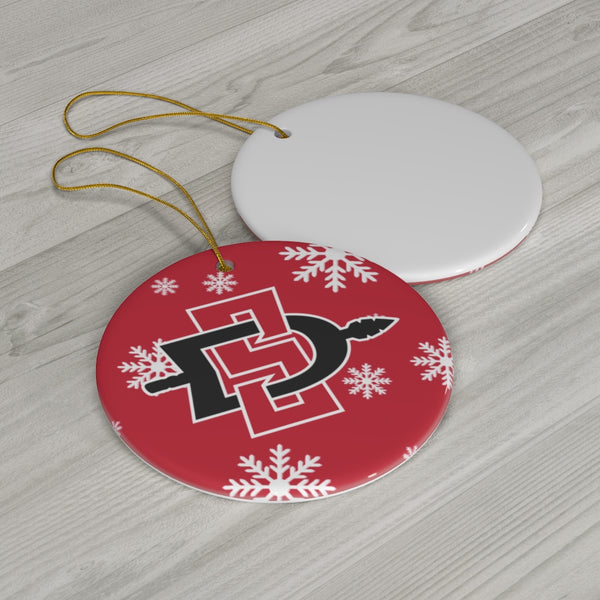 SDSU Ceramic Ornaments