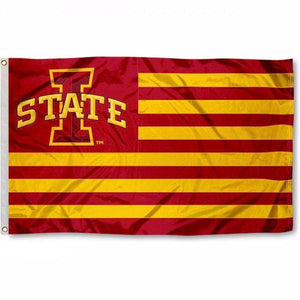 Iowa State University Striped Flag