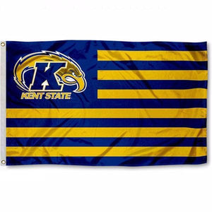 Kent State University Striped Flag