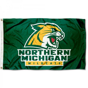 Northern Michigan Wildcats Flag