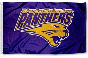 University of Northern Iowa Panthers Flag