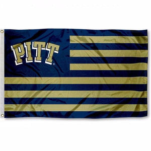University of Pittsburgh Stripes Flag