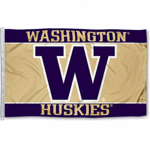 University of Washington Huskies Flag
