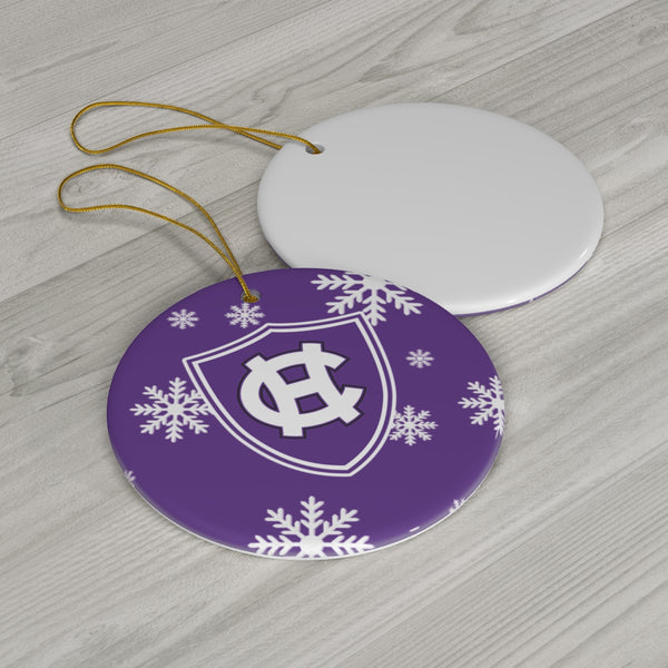 Holy Cross Ceramic Ornaments