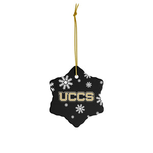 UCCS Ceramic Ornaments