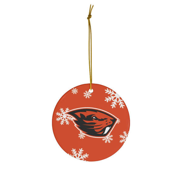 Oregon State Ceramic Ornaments