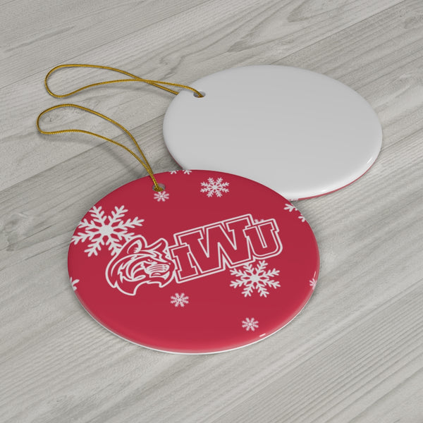IWU Ceramic Ornaments