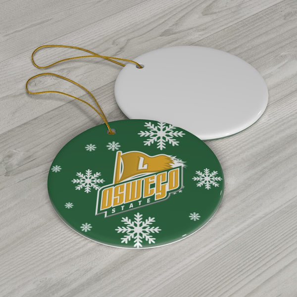 SUNY Oswego Ceramic Ornaments