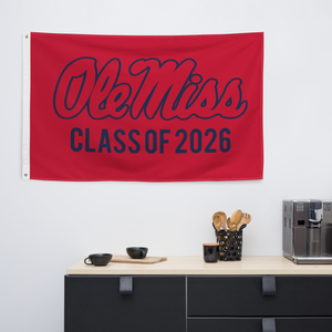 Ole Miss Class of 2026 Flag
